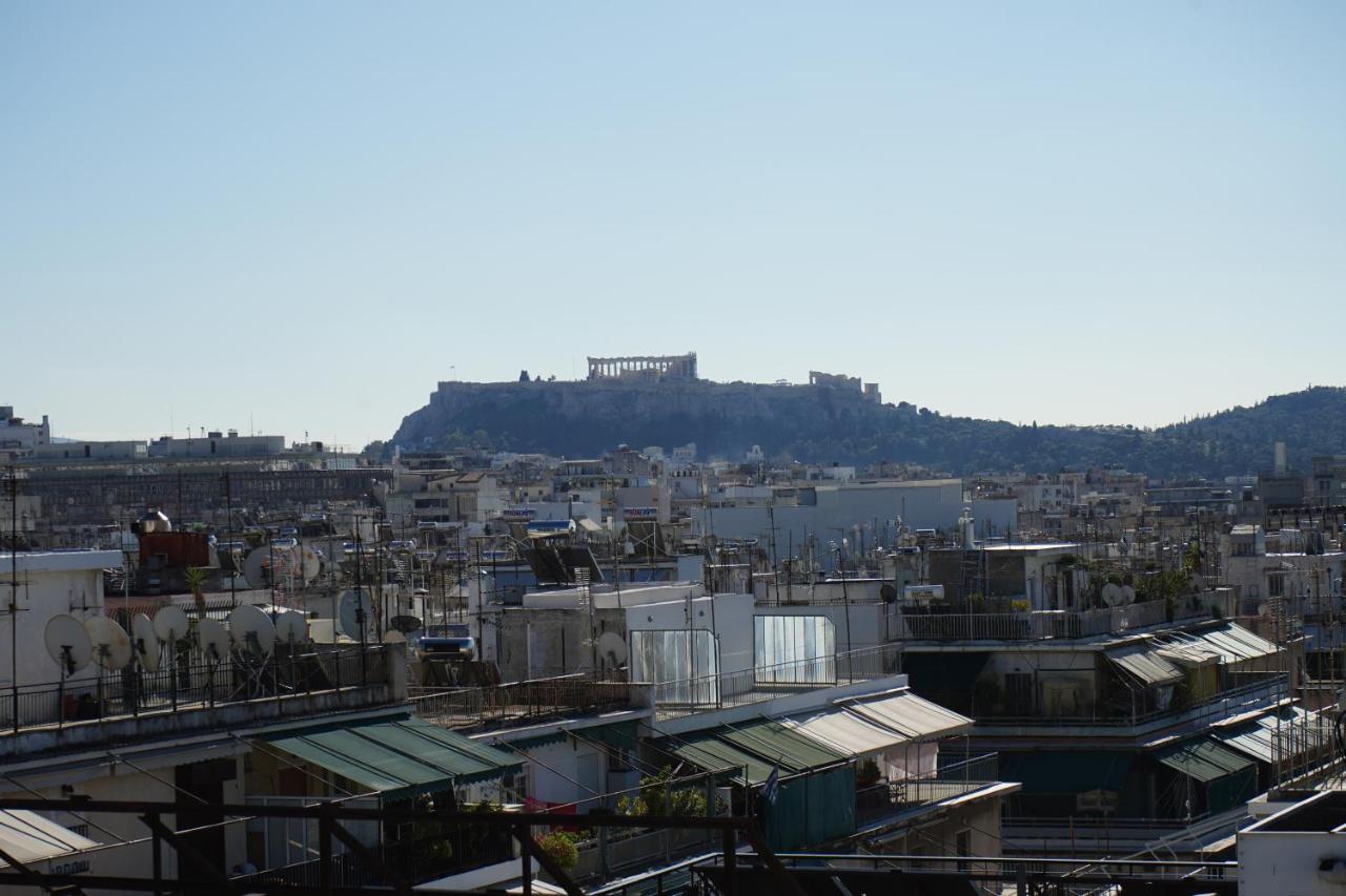 Socrates Hotel Atenas Exterior foto